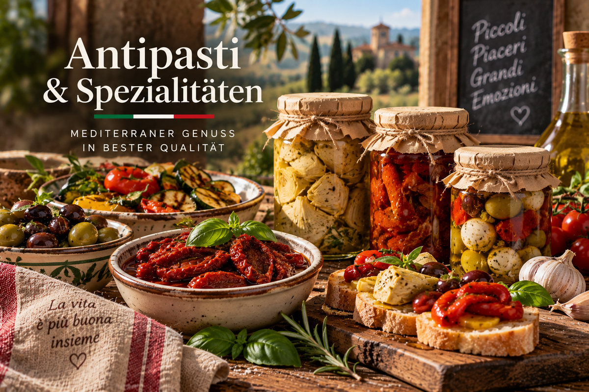 Antipasti & Spezialitäten in Öl