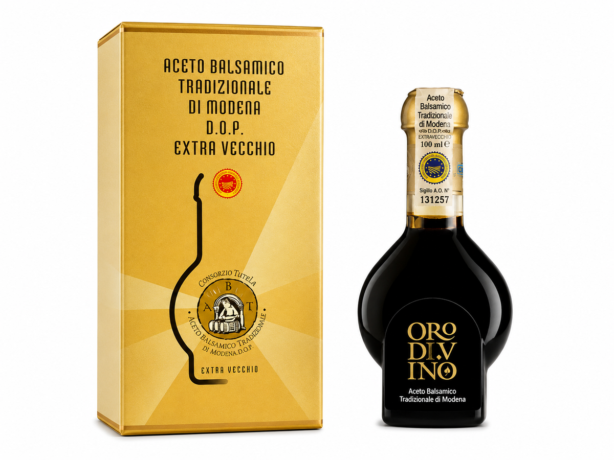 Oro DiVino Aceto Balsamico Tradizionale di Modena D.O.P. Extravecchio – 25 Jahre – 100 ml