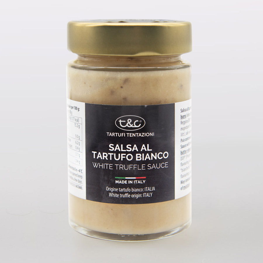 T&C Weiße Trüffelsauce mit Parmigiano Reggiano – 180 g