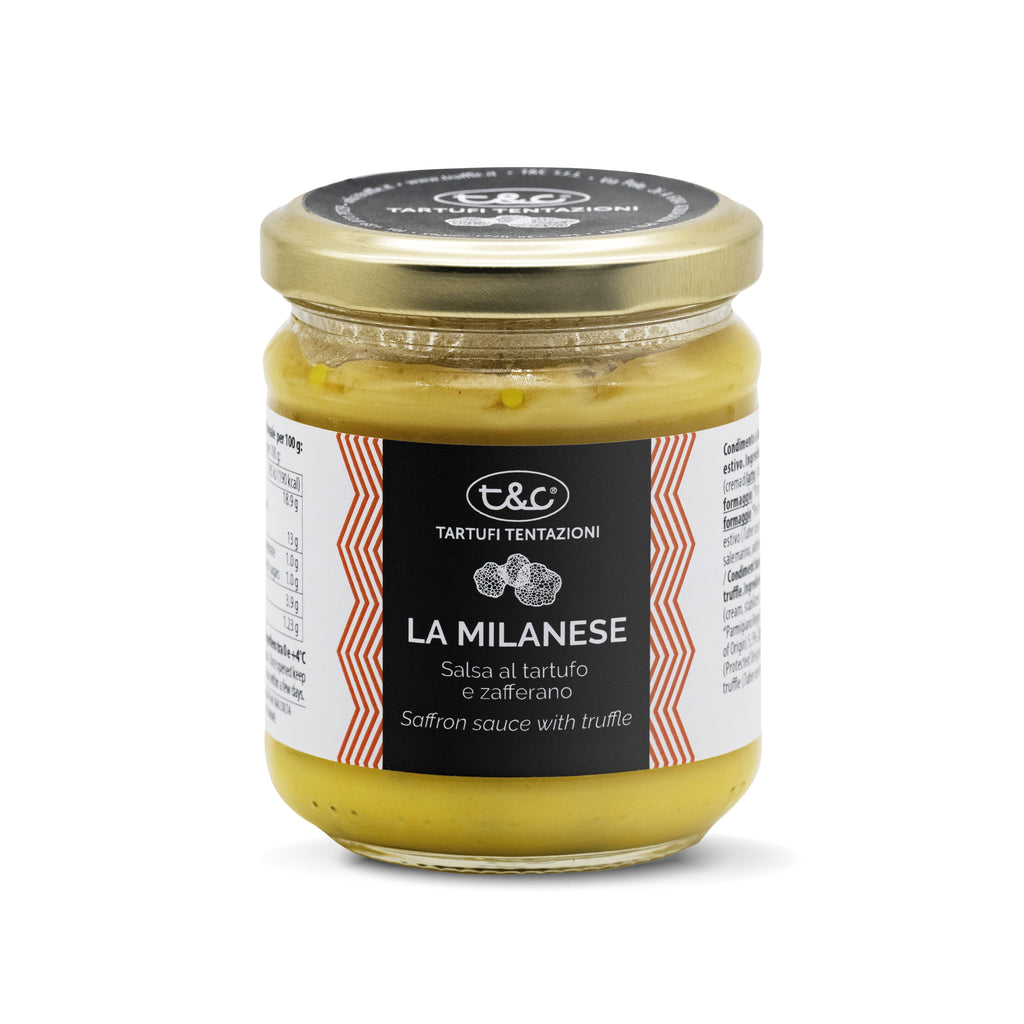 T&C La Milanese – Safransauce mit Bianchetto-Trüffel – 170 g