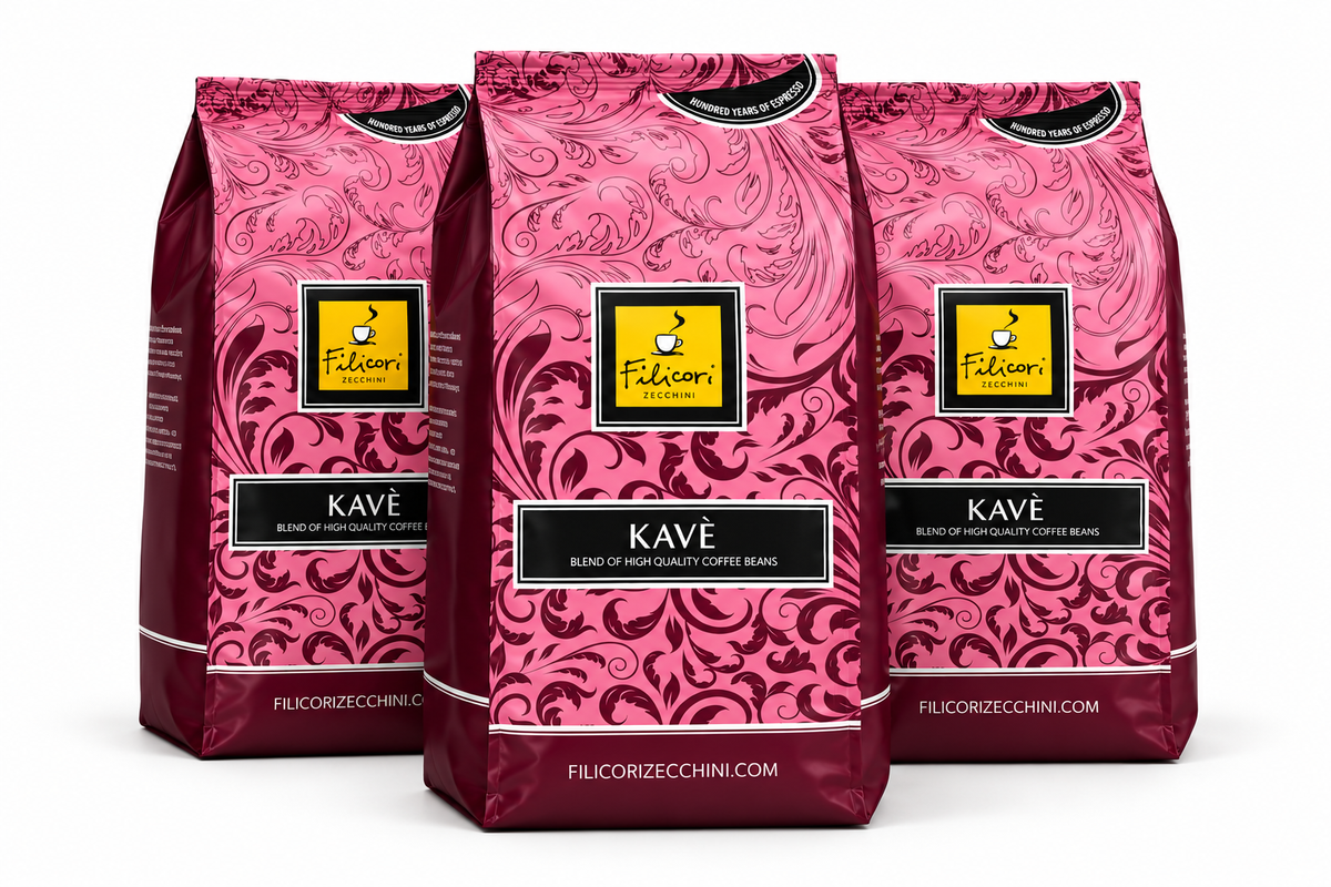 Kavè Kaffeebohnen 1 kg – 90% Arabica Espresso für Vollautomat & Siebträger | Filicori Zecchini