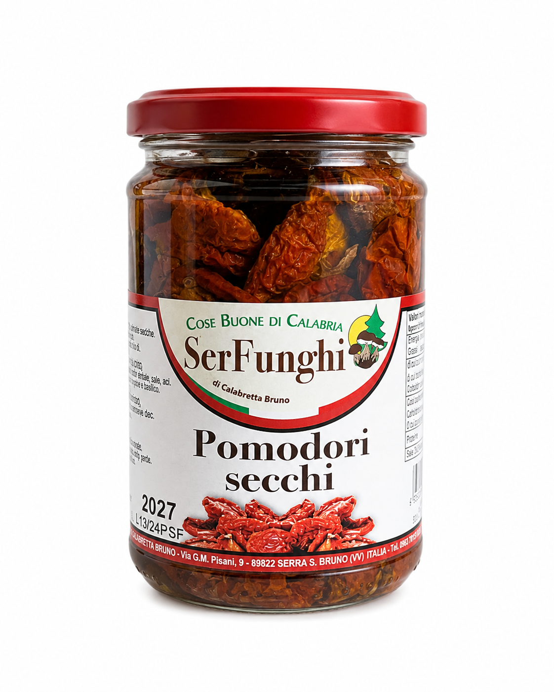 Antipasti – Getrocknete Tomaten in Öl 314 ml | SerFunghi